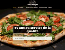 Tablet Screenshot of pizza-pepone.fr