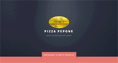 Desktop Screenshot of pizza-pepone.com