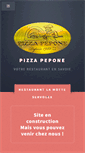 Mobile Screenshot of pizza-pepone.com